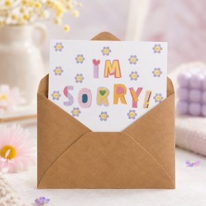 Bloom Sorry Card